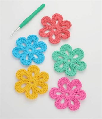 How to Crochet Small Flowers: A Journey Through Thread and Petals