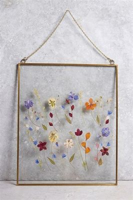 How to Put Pressed Flowers in a Frame: A Journey Through Time and Texture