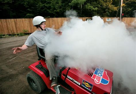 Lawn Mower Smokes When Running: A Symphony of Mechanical Chaos and Philosophical Musings